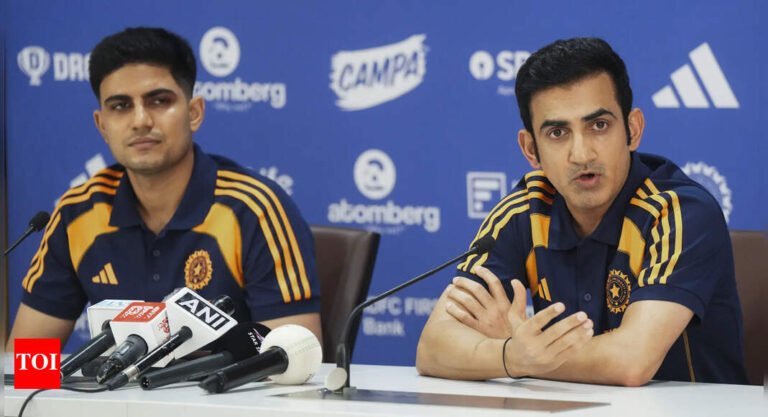 India Tour of England | “I’m always under pressure,” says India Gautam Gambhir coach | Cricket messages – Times of India