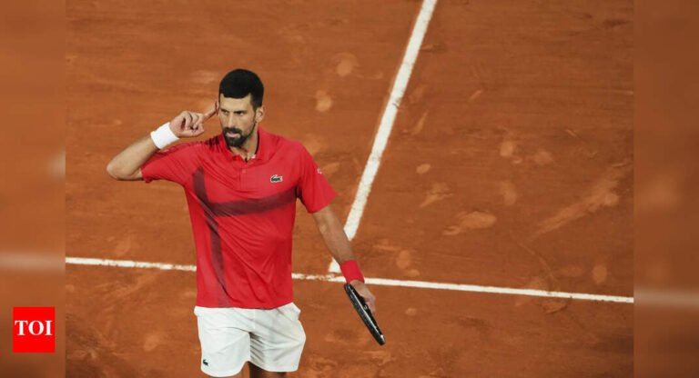 French Open 2025: Mentallist Novak Djokovic ready for the Battle of Physical Jannik Sinner | Tennis messages – Times of India