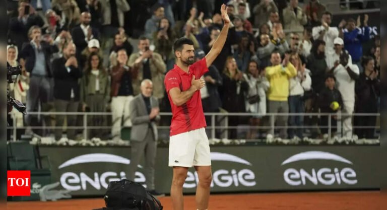 French Open 2025: “Honor” Novak Djokovic suggests farewell after the loss of Jannika Sinner | Tennis messages – Times of India
