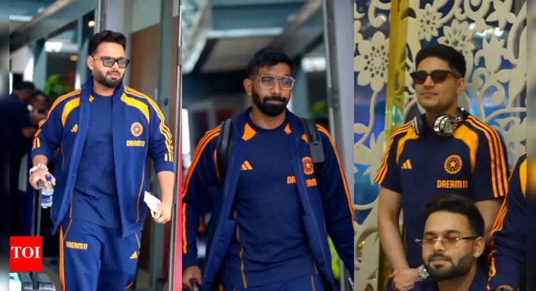Smiles, shades and new era: Team India comes to England for a series of five matches; The first test begins 20 June | Cricket messages – Times of India