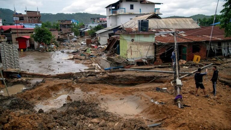The flood situation is improving in the northeast; Three die in manipure