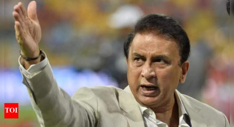 “It’s not a way to go …”: Sunil Gavascar criticizes the exaggeration of raw talent in IPL, urgently focuses on home performance | Cricket messages – Times of India
