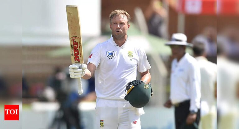 Australia vs. South Africa, WTC Final: AB de Villiers urges a protease dough to respect the pitch at Lord | Cricket messages – Times of India