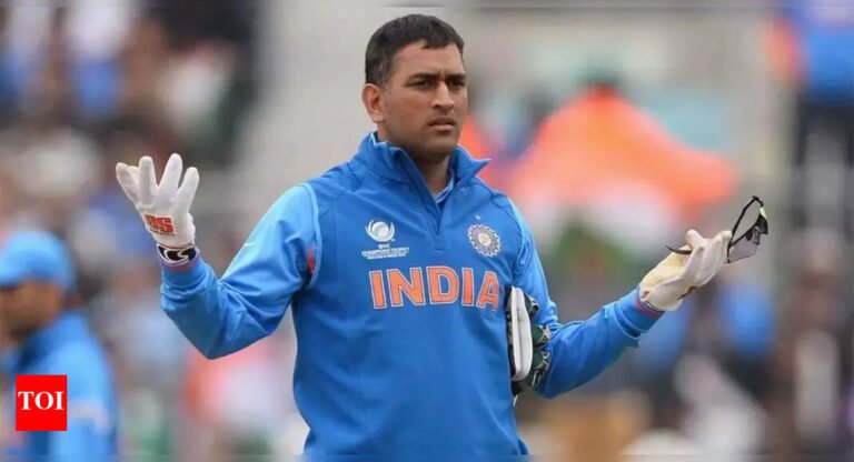 Cricket Hall of Fame: BCCI congratulated Mrs. Dhoni for introducing the ICC Hall; 11. Indian to connect the list | Cricket messages – Times of India