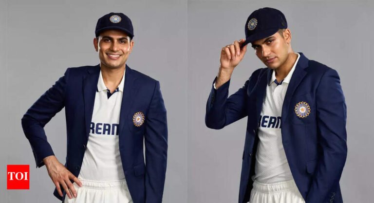 ‘People – Your Test Captain’: The first Shubman Gill photo shoot as the India team captain – see pictures | Cricket messages – Times of India