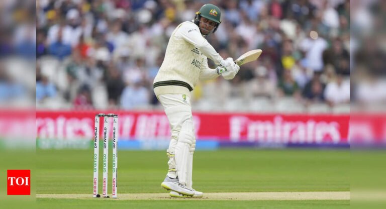 Australia vs. South Africa, WTC Final: Usman Khawaja joins the undesirable list after the SA duck Cricket messages – Times of India