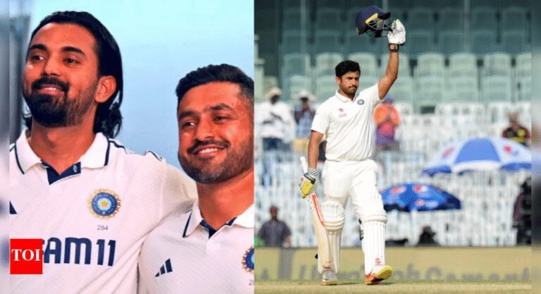 Inde vs ENG: KL RAHUL has a special message for Karun Nair in front of England Series | Cricket messages – Times of India