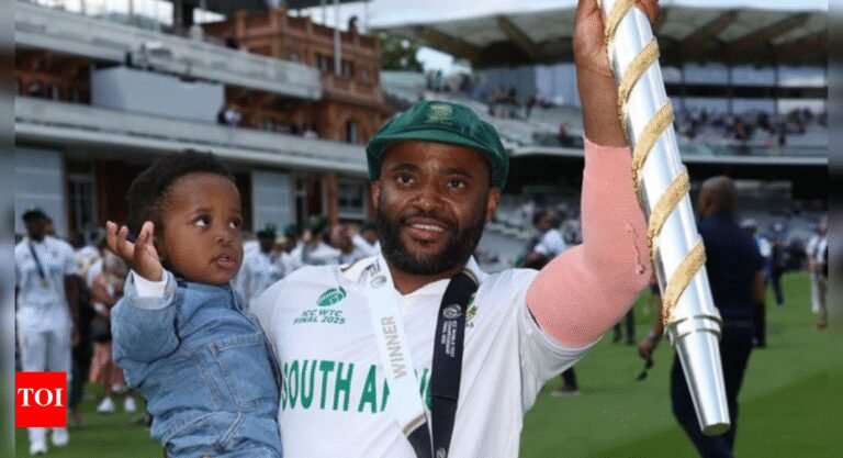 The most beautiful celebration: Temba Bavuma’s Walk with his son goes virus watch Cricket messages – Tech Word News