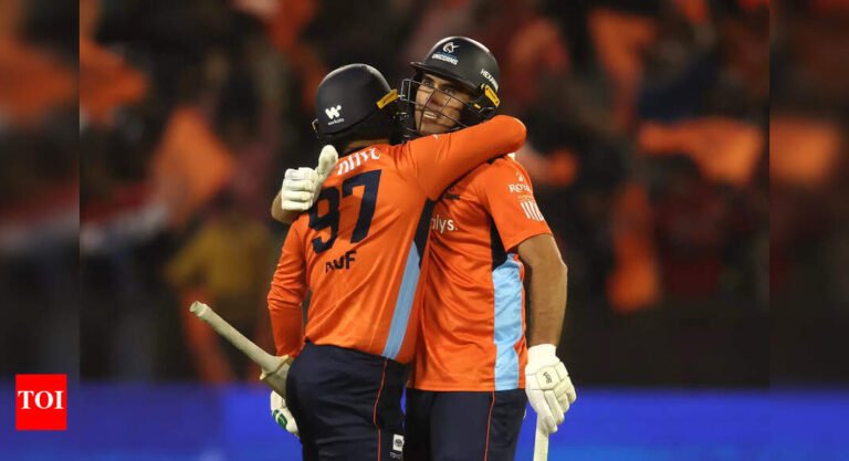 MLC 2025: Brilliance Xaviera Bartlett tight third direct victory for SF Unicorns after the Collapse of the Supreme Order | Cricket messages – Tech Word News