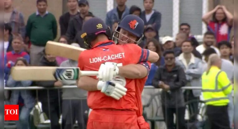 HISTORY! Netherlands Edge Nepal after three super overs in thriller – watch video | Cricket messages – Tech Word News