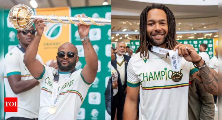 South Africa’s champions return home: thousands of welcome WTC – playing Proteas in Johannesburg – Watch | Cricket messages – Tech Word News