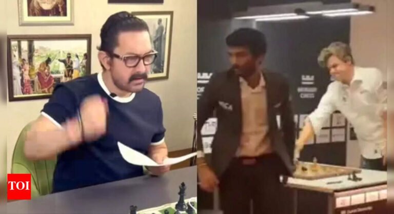 “Kyu na na rahi acting?”: Aamir Khan trolley to imitate the Norwegian viral explosion from Magnus Carlsen, Norwegian chess – watch | Off the Field News – Tech Word News