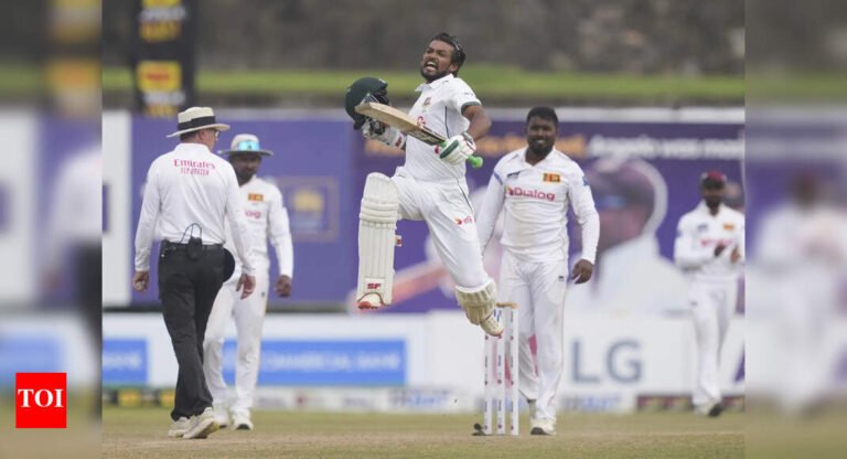 HISTORY! Captain Bangladeshi hired Hossain Shanto registers a big record against Sri Lanka in Galle | Cricket messages – Tech Word News