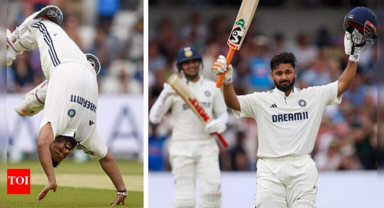 Inde VS Eng: Rishabh Pant’s Front -Flip Celebration after Leeds Century goes viral – watch | Cricket messages – Tech Word News