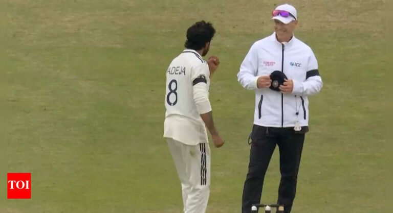 Inde VS ENG Test: No goals, but Ravindra Jadeja finds a reason to celebrate before the referee Cricket messages – Tech Word News
