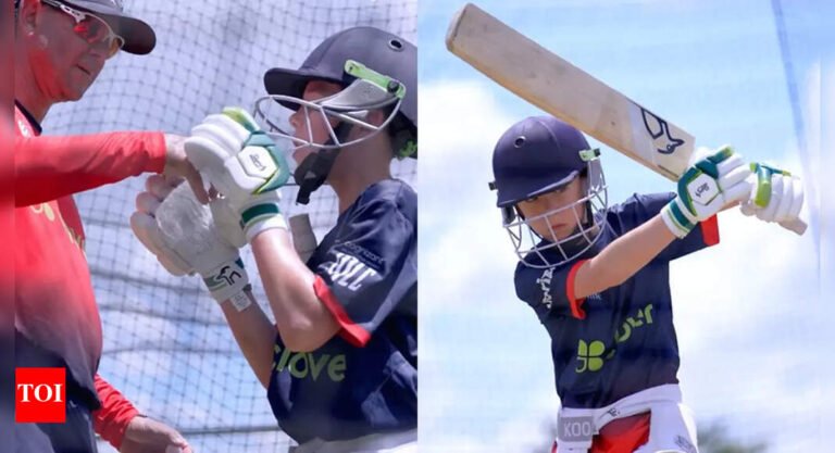 MLC 2025: Ricky Ponting turns Waterboy for Son when in the Nets Braves Heat session – watch video | Cricket messages – Tech Word News