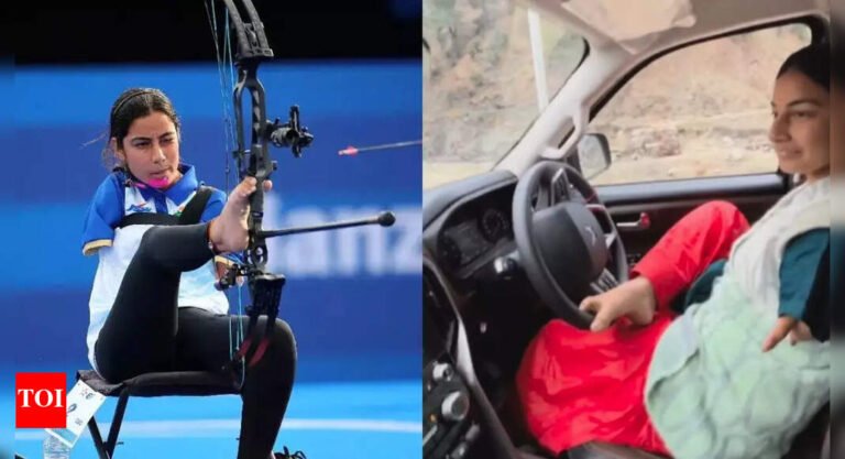 “Never say never”: Indian Paralympic Star Sheetal Devi drives a car with his feet; Video goes viral More Sports Messages – Tech Word News