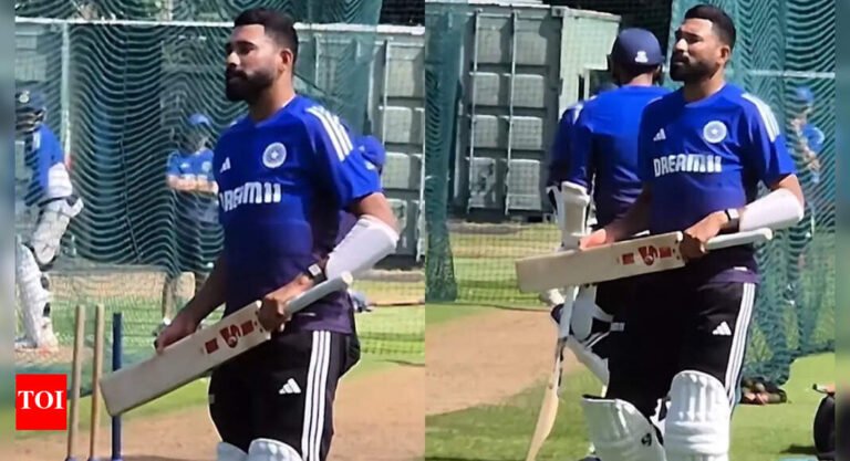 Watch, “Who broke me bat?” – Mohammed Siraj vapors during training in front of Indian ENG 2. Test | Cricket messages – Tech Word News