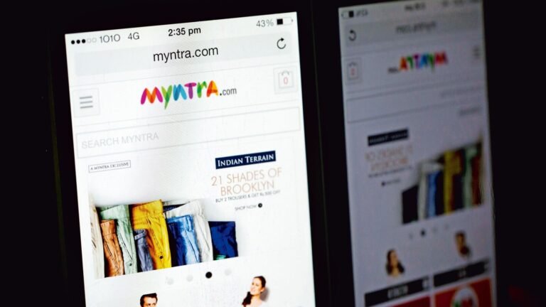 Flipkart Group-Landed Commission Myntra Rejigs Commission to Manage Sales with Low Tickets