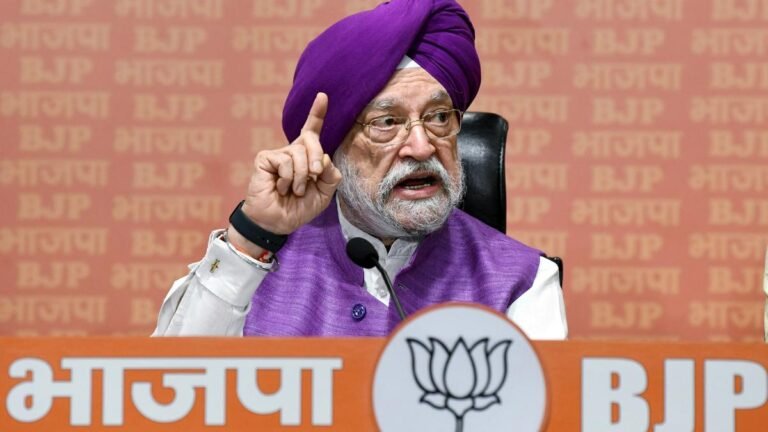 Minister of Union Puri throws protests pro-Khalistan in Canada in front of the G7 summit