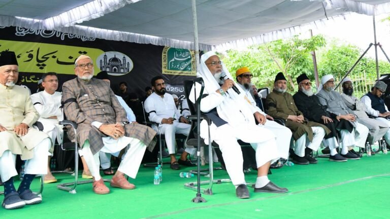 Waqf protests against the government of modi, not the Hindu community: Aimplb President Maulan Khalid Saifullah Rahmani