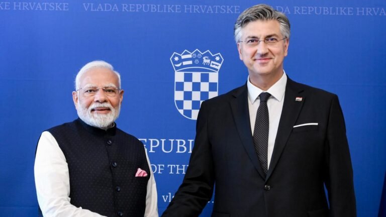 India and Croatia for Long -term Defense Cooperation Plans: PM Modi