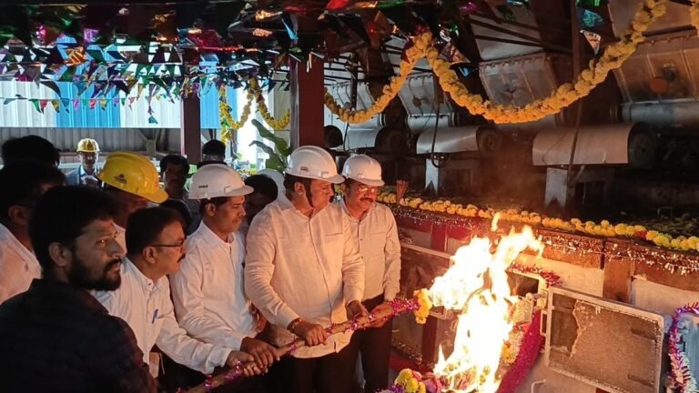 Mysugar sets a target of crushing 4.5 lakh tons of sugar cane during 2025-26