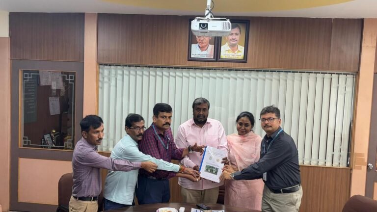 The head of the Bioenergy Council is visited by the College of Engg, Mandya