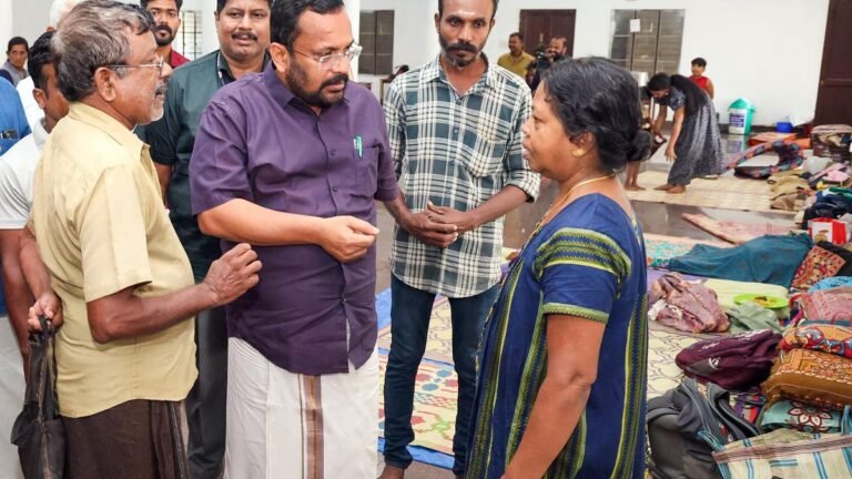 549 families moved to 28 relief camps in Thrissur