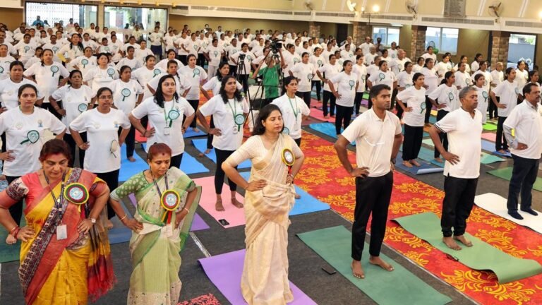 Local bodies reaching complete yoga integration will be honored: Veena George