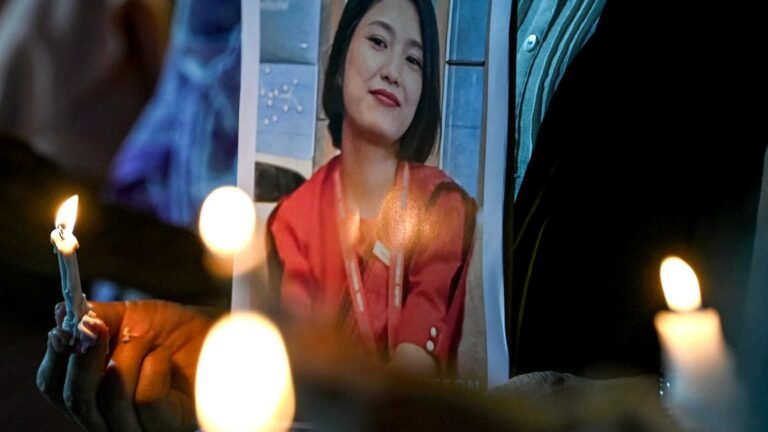 The body of a crew of manipur -man manipuri killed in Ahmedabad’s air accident brought home through Nagaland