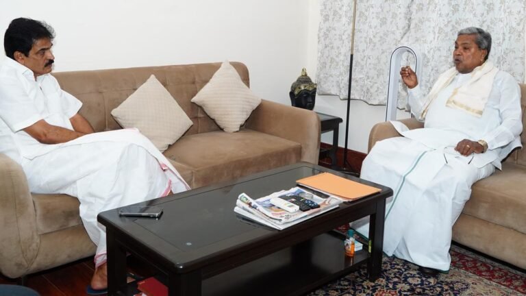 Siddaramaiah meets the highest brass of the party, awaits Rahul’s nodded at the Cabinet rearrangement and fills four chairs in the Council