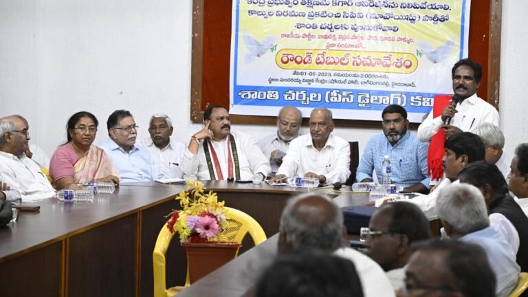 TPCC chief to take an appeal to the ceasefire with the state government; Committee for Peace Interviews Slams Center for not marking a ceasefire