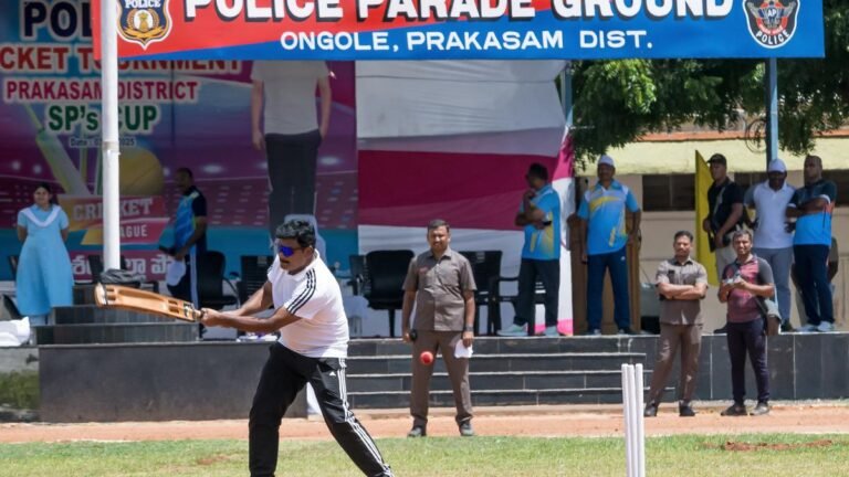 Cricket tournament SP TROPHY organized in Ongola