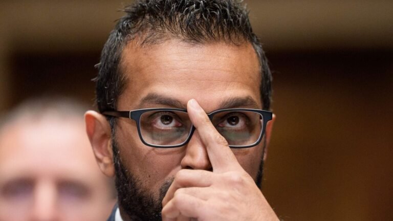 Fear, prints and loyalty tests: inside the controversial overwork of the FBI Inside Kash patel | The news today