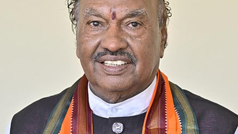EshwareAppa says he won’t return to BJP until the party is “cleaned”