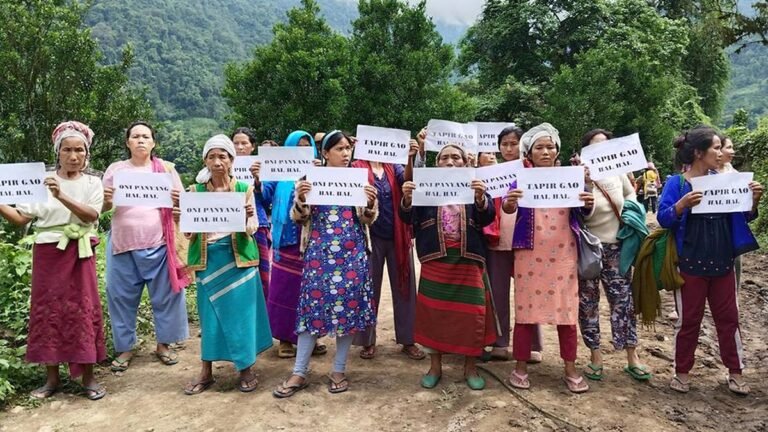 Dam Protests: NHRC issues notification of the government of ARUNACHAL