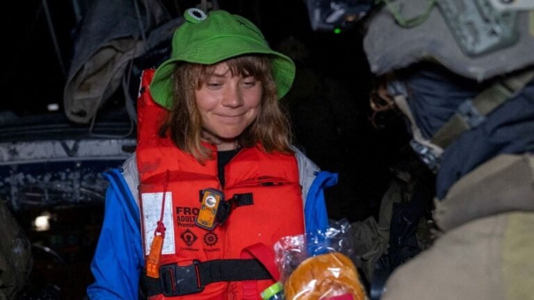 Israel showed Greta Thunberg and activists on October 7 terrorist shots after the yacht tied to Gaza confiscated | The news today