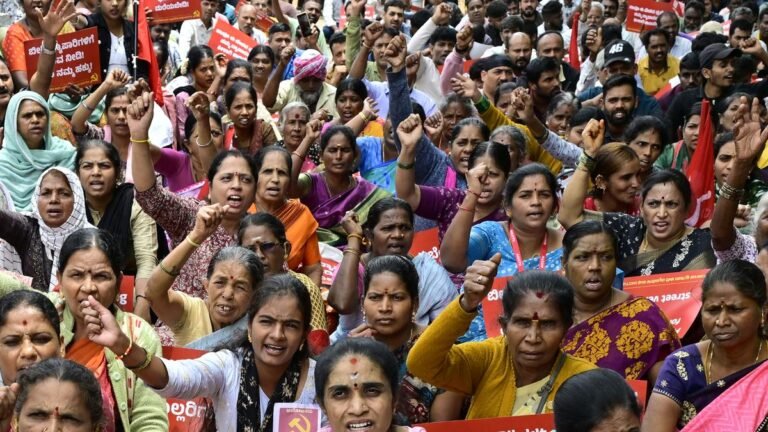 Protesting protest for protest for protest for protest for statement of CM representative