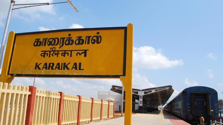 Railway users are looking for premature introduction of passenger train on the Karaikal-Palalam