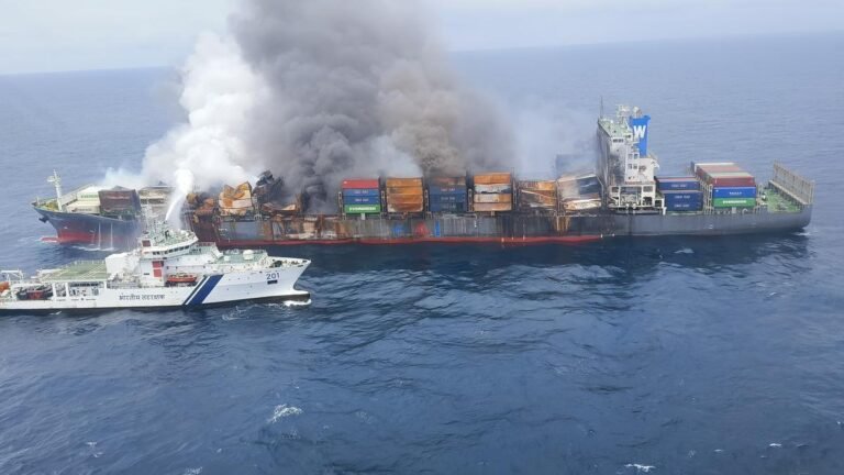 Ship on Fire casts the thumb of grimness on the coast of Kerala