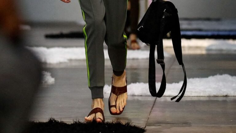 Prada admits lifting of 2026 men’s sandal design from India; Netizens react, “after treatment kolhapuri chappal” | Tech Word News