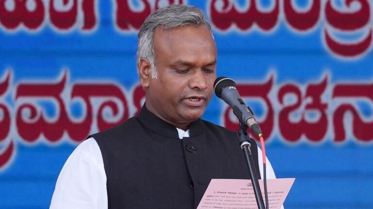 The Minister of Karnataka Priyank Kharge, who was visited for us, now challenges the “U-Turn” Mea for rejecting his request earlier | Tech Word News