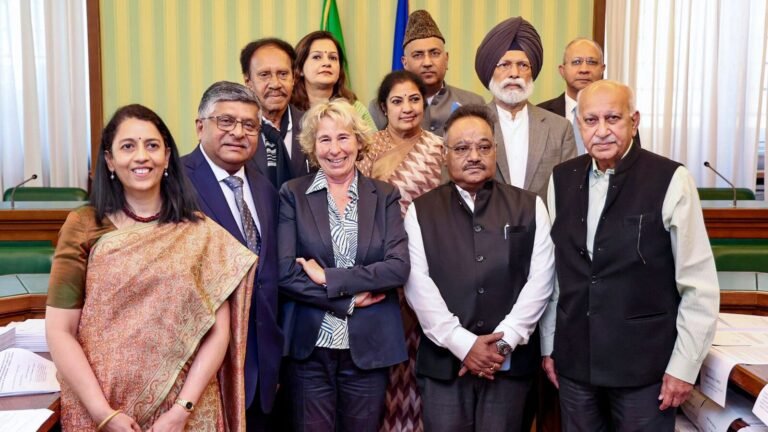 OP Sindoor Delegations: Team Ravi Shankar Prasad visits London; Baijayant Panda says “There are 52 Osama bin Ladens” | The news today