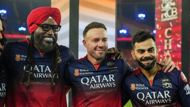 “Three legends, one dream …”: Virat Kohli melts the heart when he deals with IPL 2025 RCB AB de Villiers, Chris Gayle | The news today
