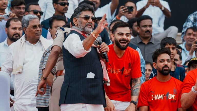 RCB stopped the program “within 5 minutes” of the learning about Bengaluru Stampede, says Karnataka Dy cm Shivakumar | The news today