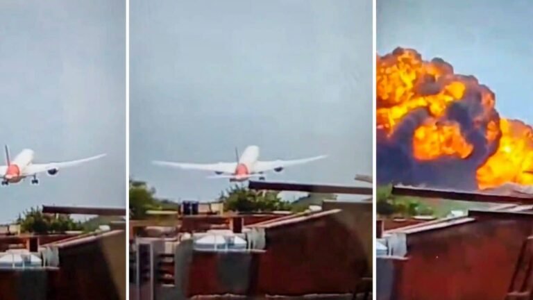 Air India Flight to London bearing 242 crashes near Ahmedabad Airport | The news today