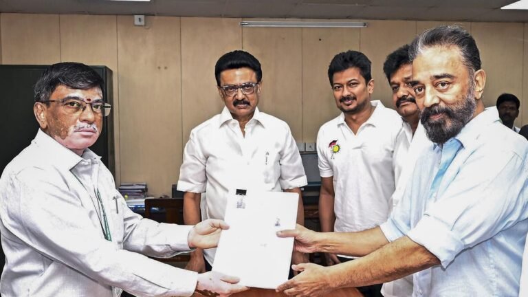 The nomination of candidates Kamal Haasana, DMK and AIADMK from TN declared valid for elections Rajya Sabha