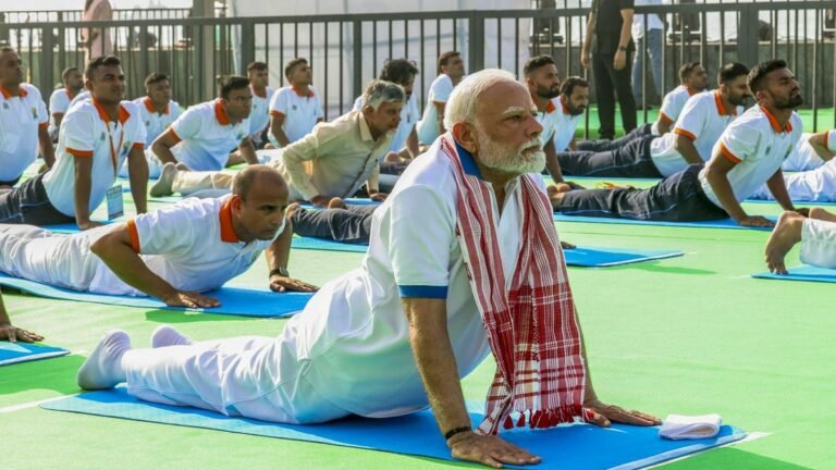 How PM Modi celebrated International Yoga Day since 2015