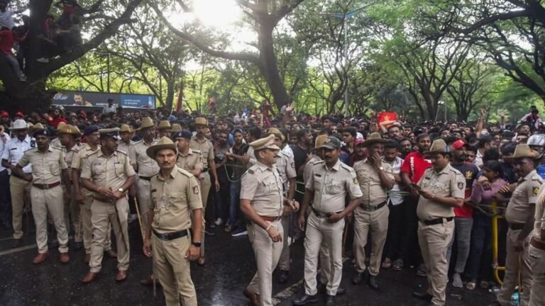 ‘Lack of employees, CCTV’: Bengaluru Police with red-ground risks of RCB event before StamPede, say news | The news today